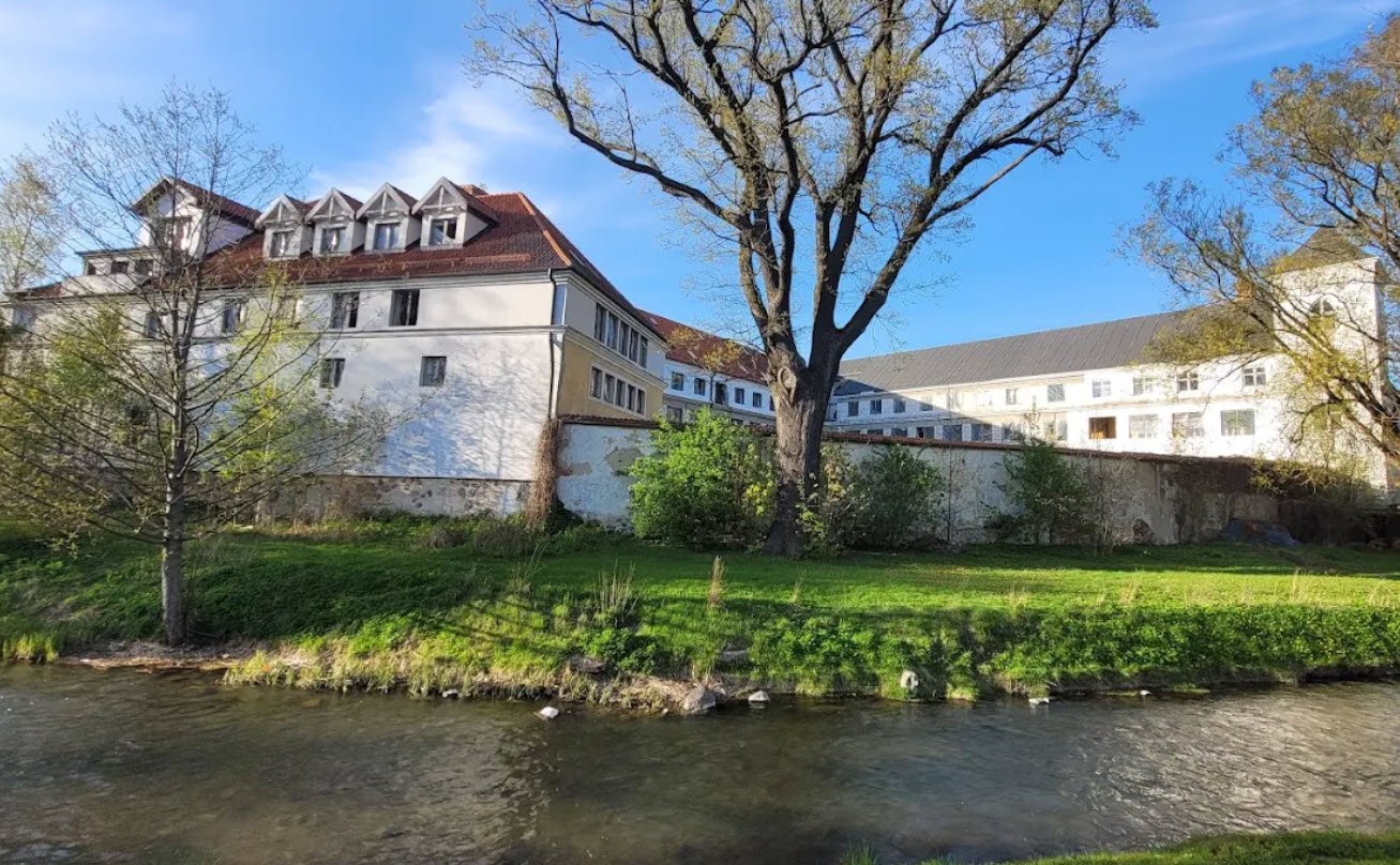 Castle in Węgorzewo, Poland
